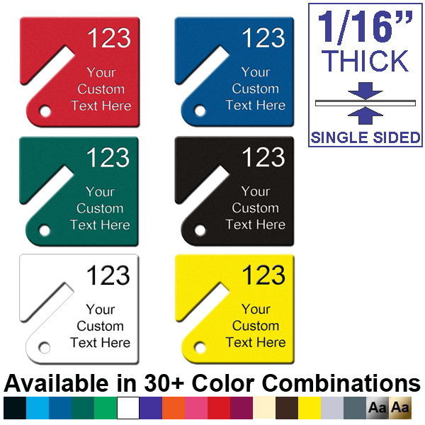 Custom And Stock Engraved Key Tags Custom Engraved Key Cabinet Tag