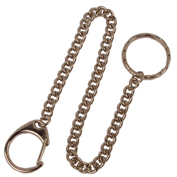 Pocket Chain Key Ring With Clip