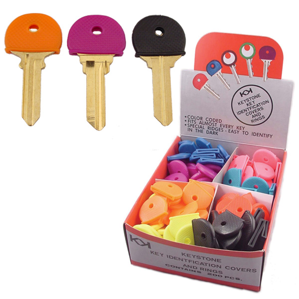 Key Identifier Caps / Key Head Covers Bulk Pack