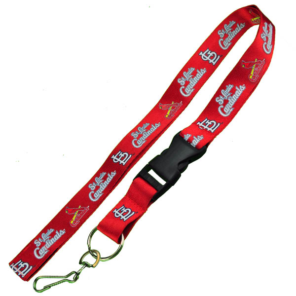 St Louis Cardinals Logo Lanyard Keychain