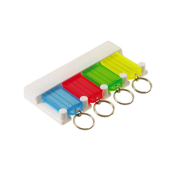 4 Tag Key Tag Storage Rack
