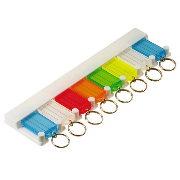 8 Tag Key Tag Storage Rack