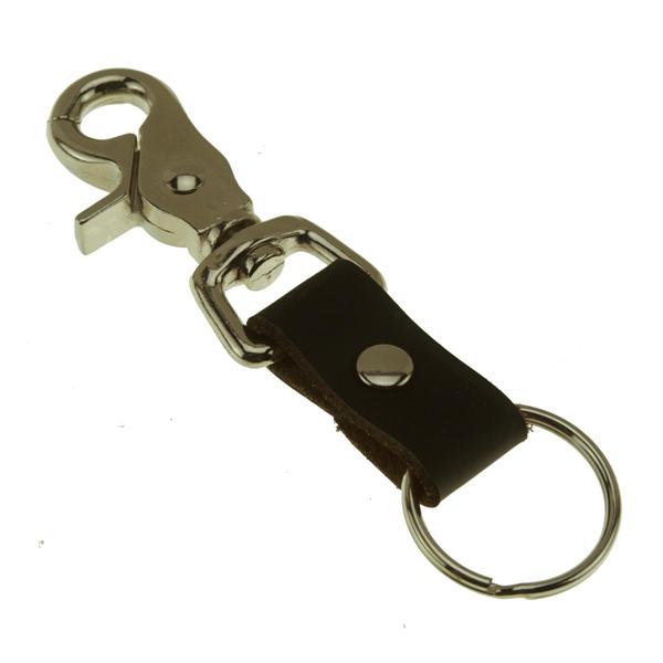 Trigger Snap with Leather Strap