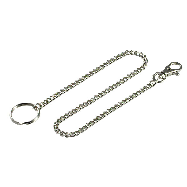 18 Inch Pocket Chain with Snap Bulk Each