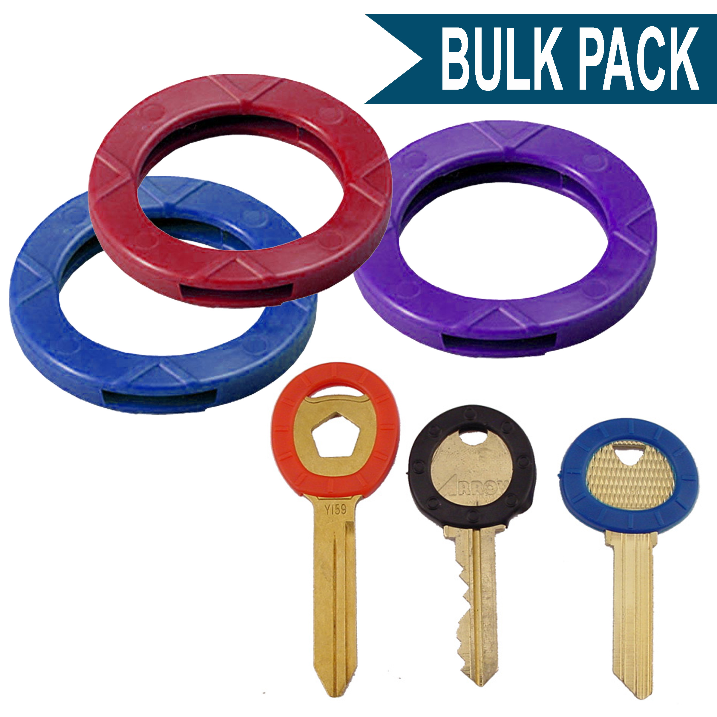 large-key-identifier-ring-collars