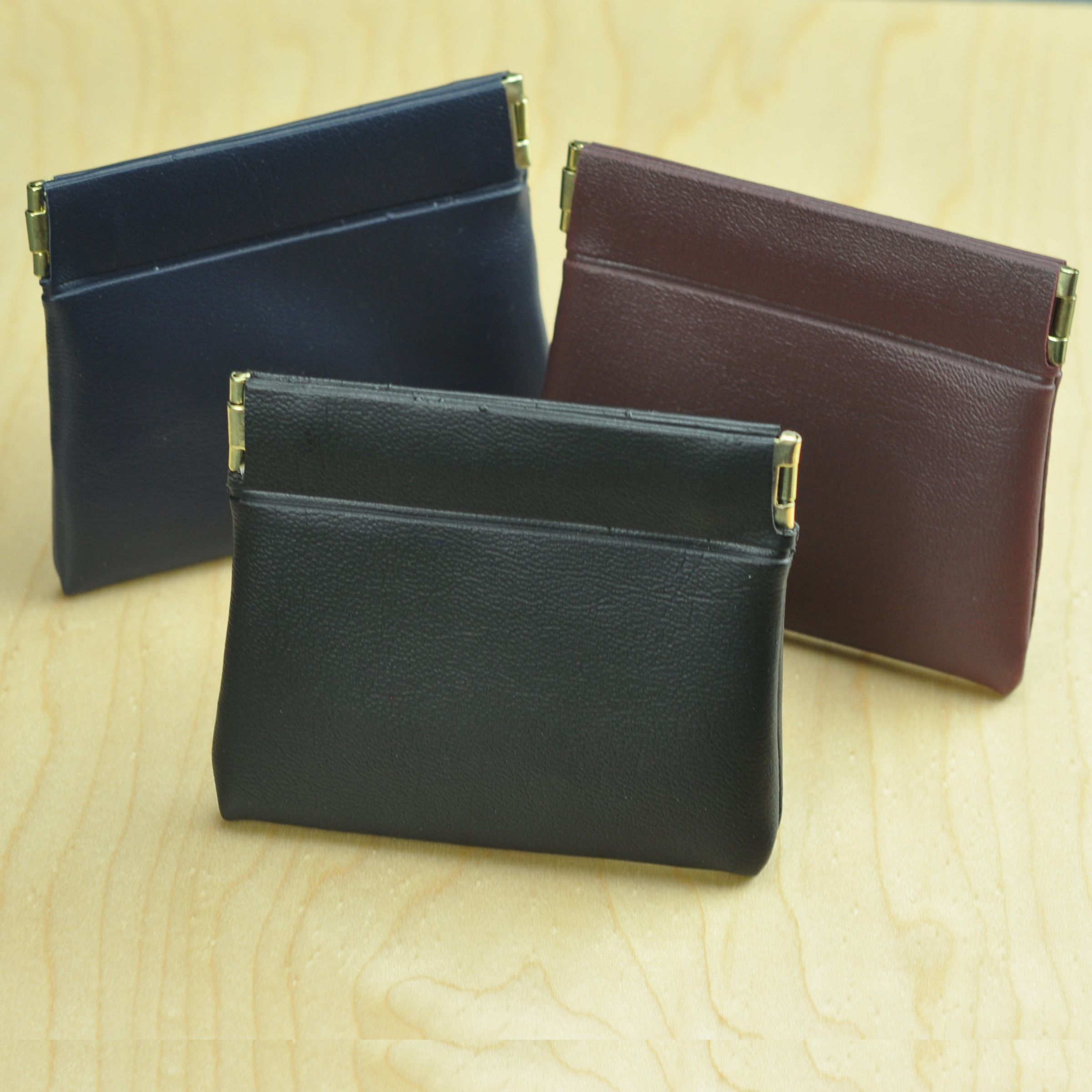 FlexOMatic Coin Purse Squeeze Open