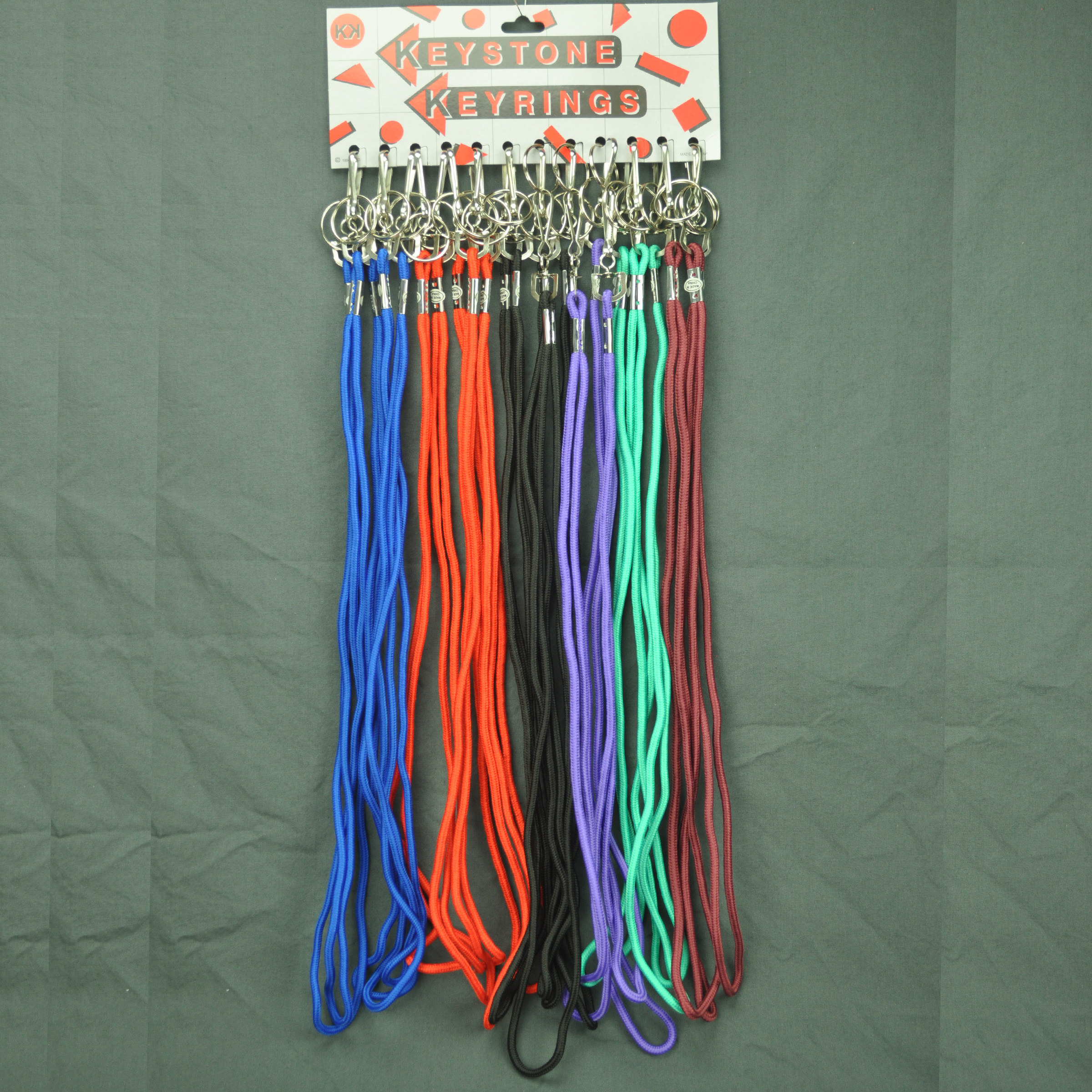 Neck String Key Holder with Split Key Ring BULK