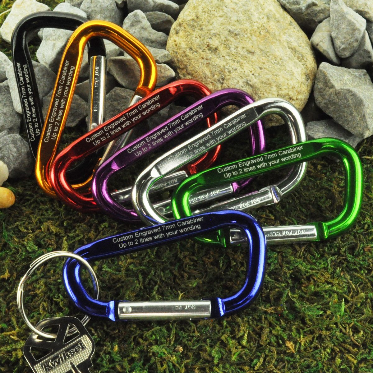 Large Carabiner with Custom Engraving