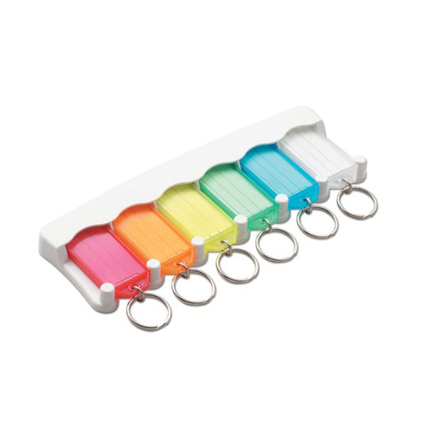 6 Tag Key Tag Storage Rack