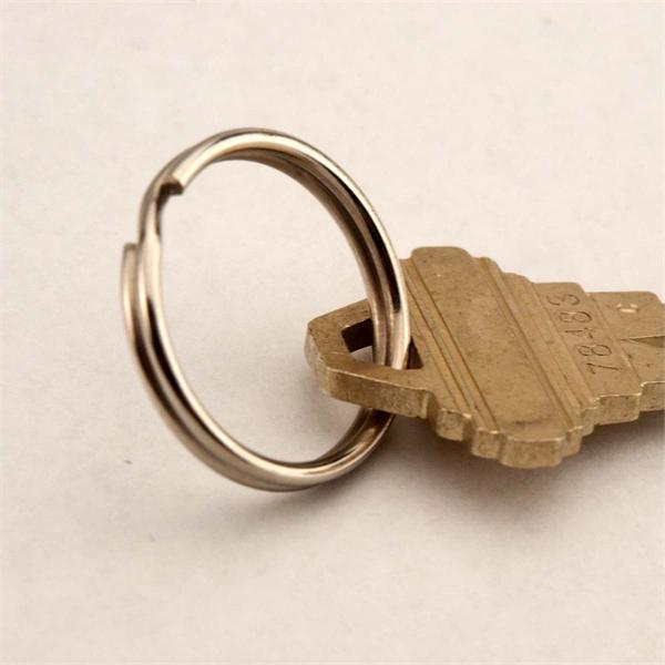 24mm Promo Quality Split Key Ring NP 100 pack